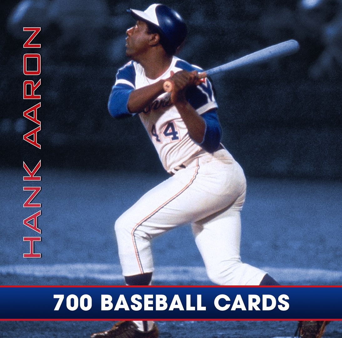 (700) HANK AARON BASEBALL CARD LOT COLLECTION eBay