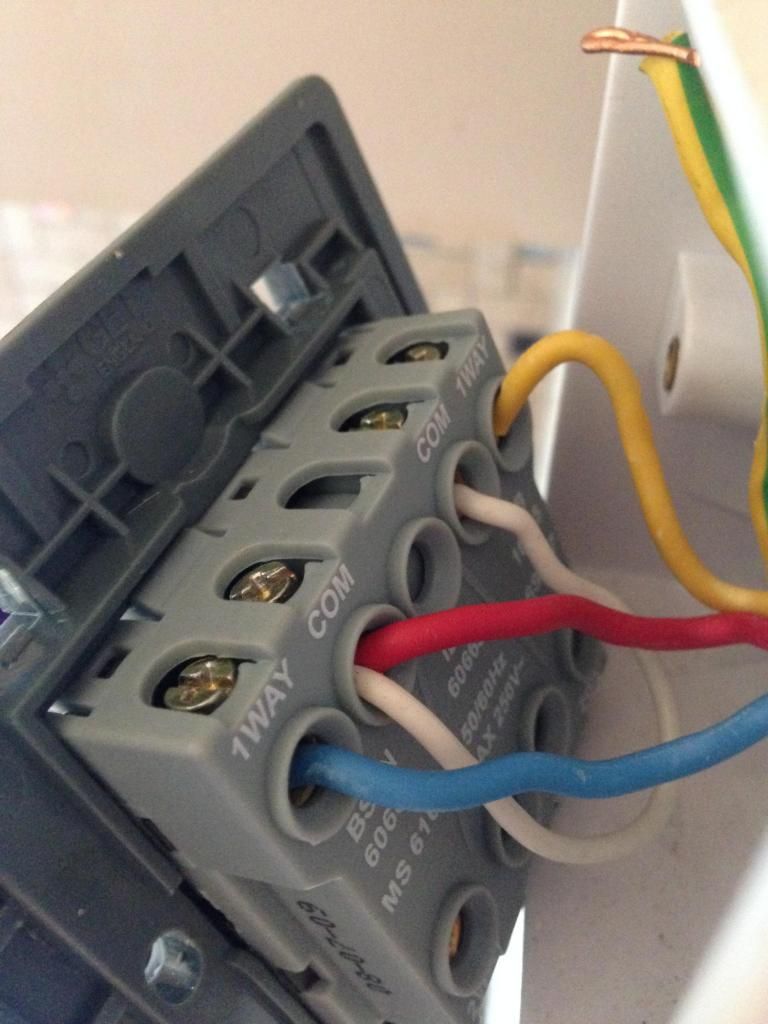 changing 2 normal switches into 2 dimmer switches | DIYnot Forums