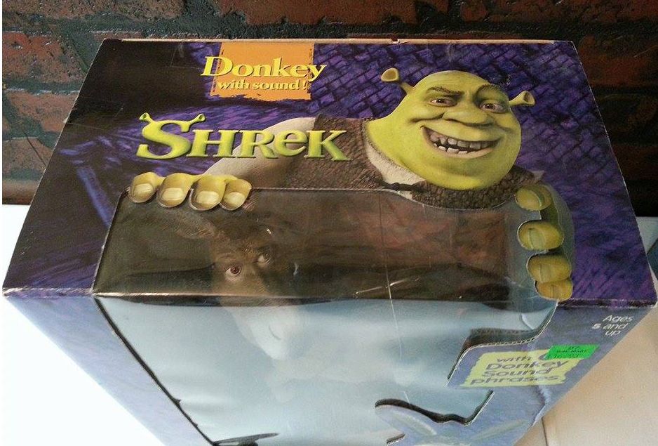 shrek talking donkey toy