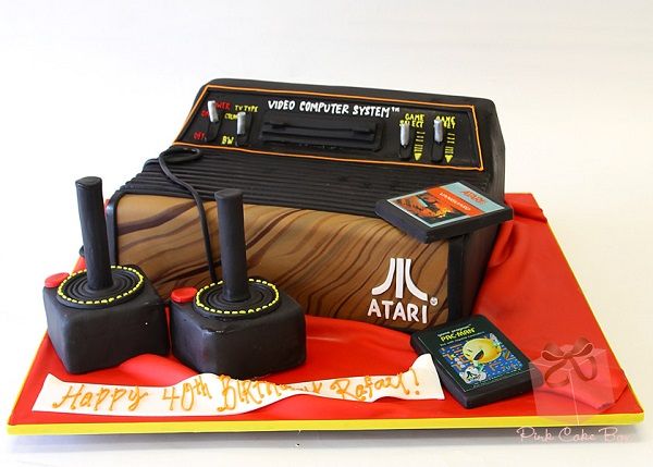 Atari Birthday Cake