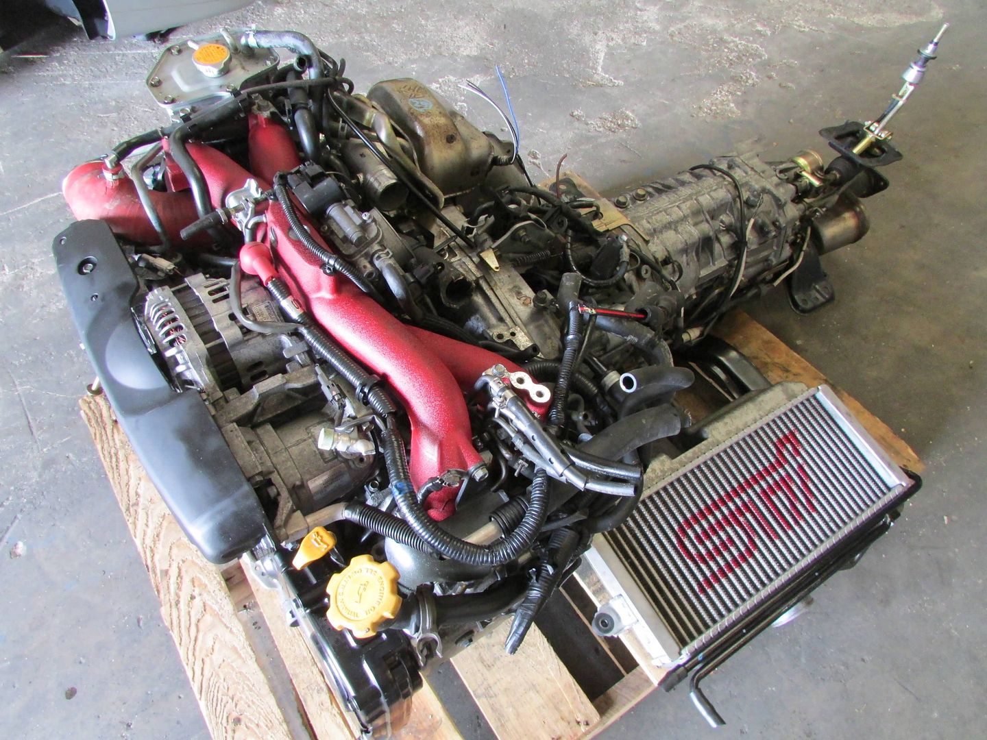 JDM 0405 Subaru WRX STI EJ207 S203 Engine, 6 Speed Transmission Rare
