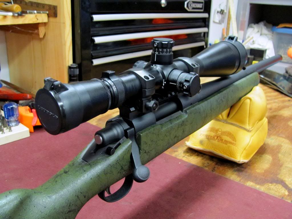 SOLD Remington 700 SPS Tactical in Bell & Carlson Stock w/ Leupold Mk4
