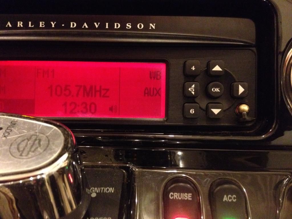 Rear Auxiliary Input Install 20072013 Touring Harley Davidson Forums