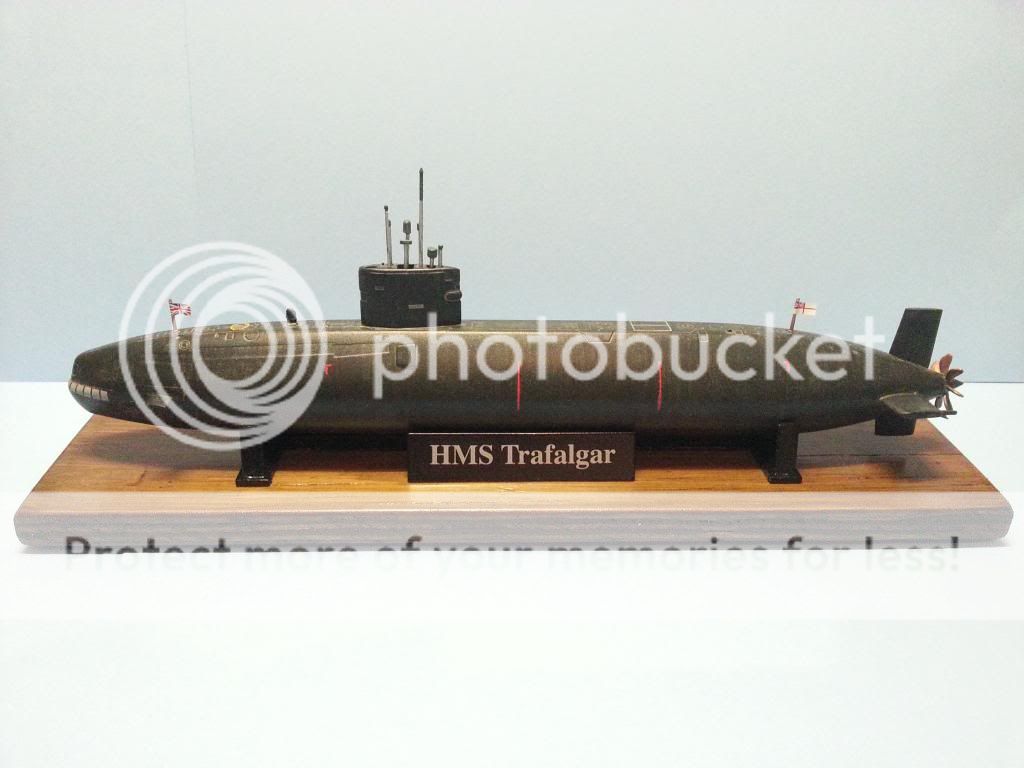 Airfix 1/350 HMS Trafalgar Submarine International Scale Modeller