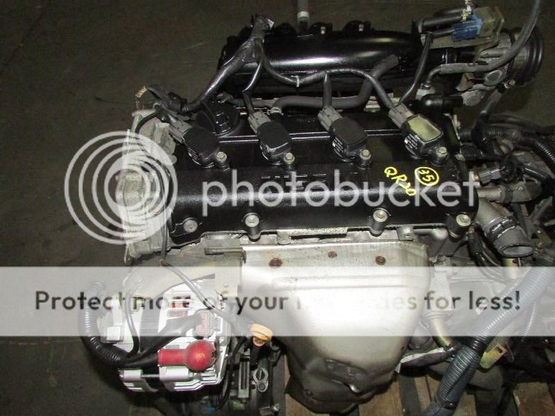 JDM Nissan Altima QR20DE Engine Only Replacement QR25DE 2 5L QR20 2002 2006 QR20