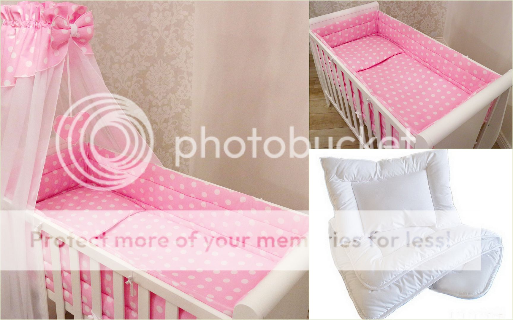 Bedding Sets Home Kitchen Pink Stars 10 Pcs Crib Bedding Set